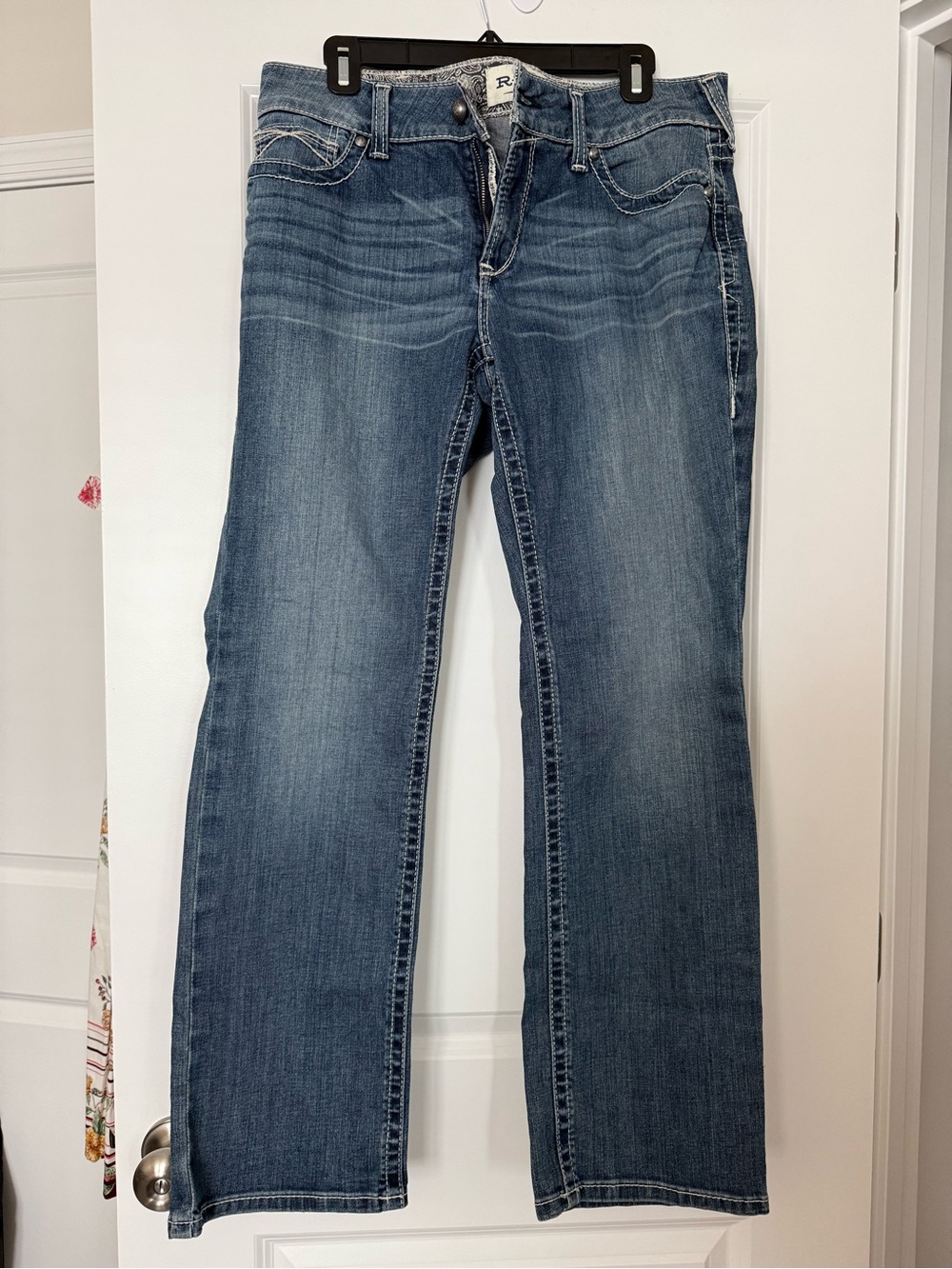 Ariat Women's Medium Wash Straight Leg Jeans- Worn Once